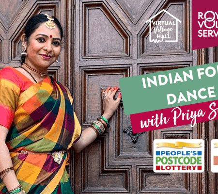 A woman in Indian dress