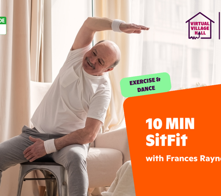 Text reads, "Mindspace Week - 10 MIN Sitfit with Frances Rayner" over the main image at the top of this page.