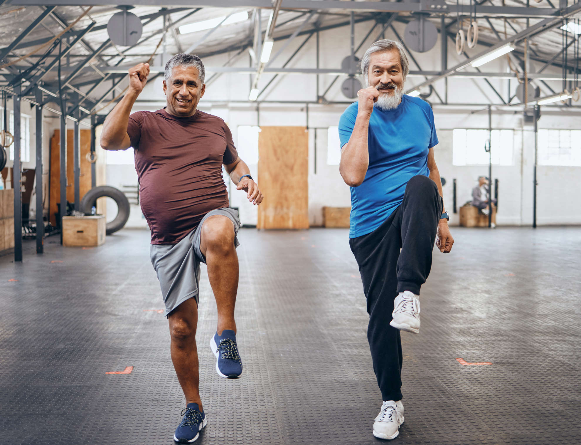Gettyimages 1481303124 Main Image High Intensity Parkinson's Workout With Maria And Sally