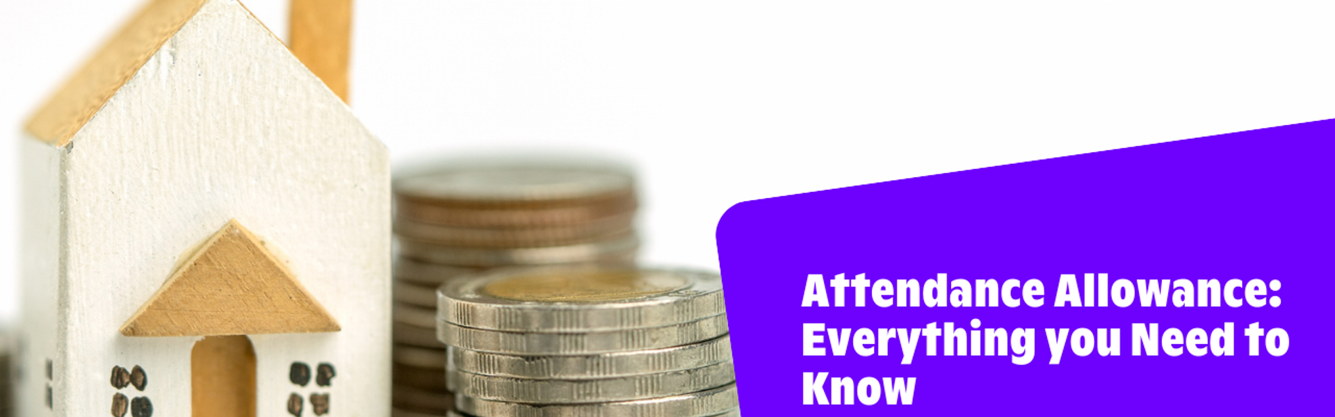 Text reads, "Attendance Allowance Everything You Need To Know with Gareth Newman & Chris Errington" over the main image the top of this page.