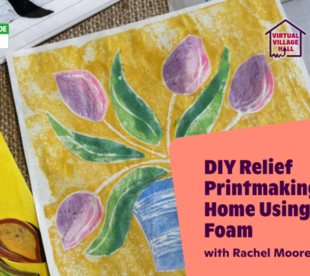 DIY Relief Printmaking At Home Using Craft Foam Rachel Moore Streamyard Thumbnail