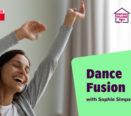 Text reads, "Dance Fusion with Sophie Simpson" over the main image at the top of this page.