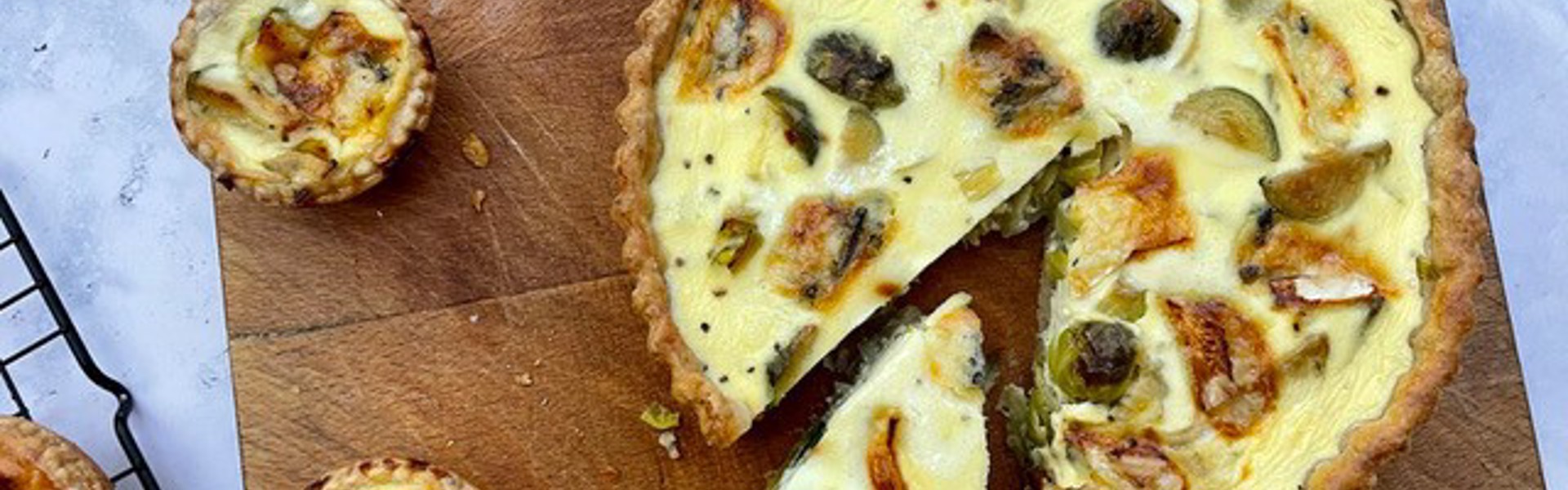 Dominic Franks Cheese Quiche