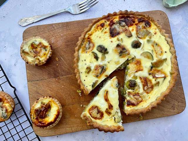 Dominic Franks Cheese Quiche