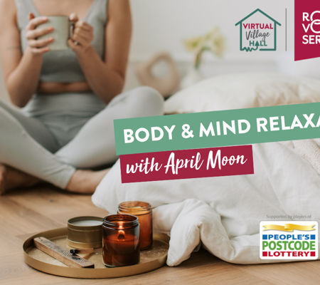 Body & Mind Relaxation April Moon Streamyard Thumbnails