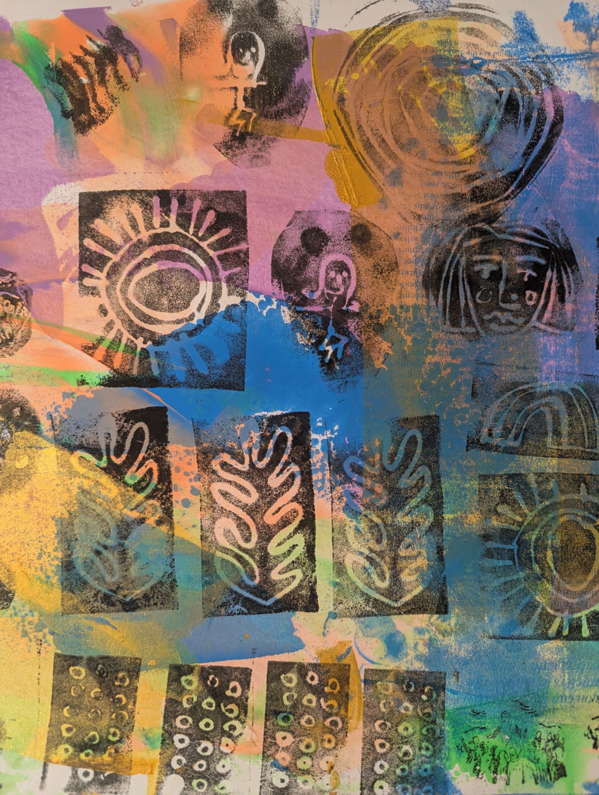 Easy Foam Stamps With Rosie Johson IMAGE