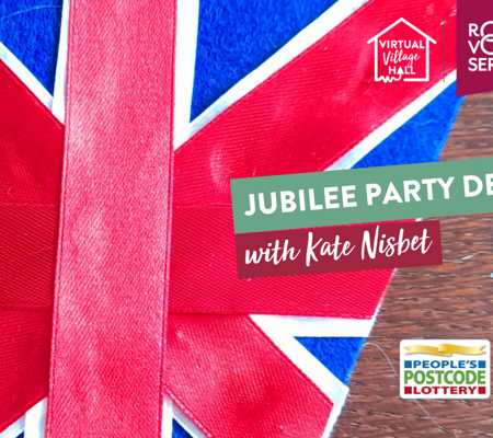 handmade union jack party bunting by Kate Nisbet