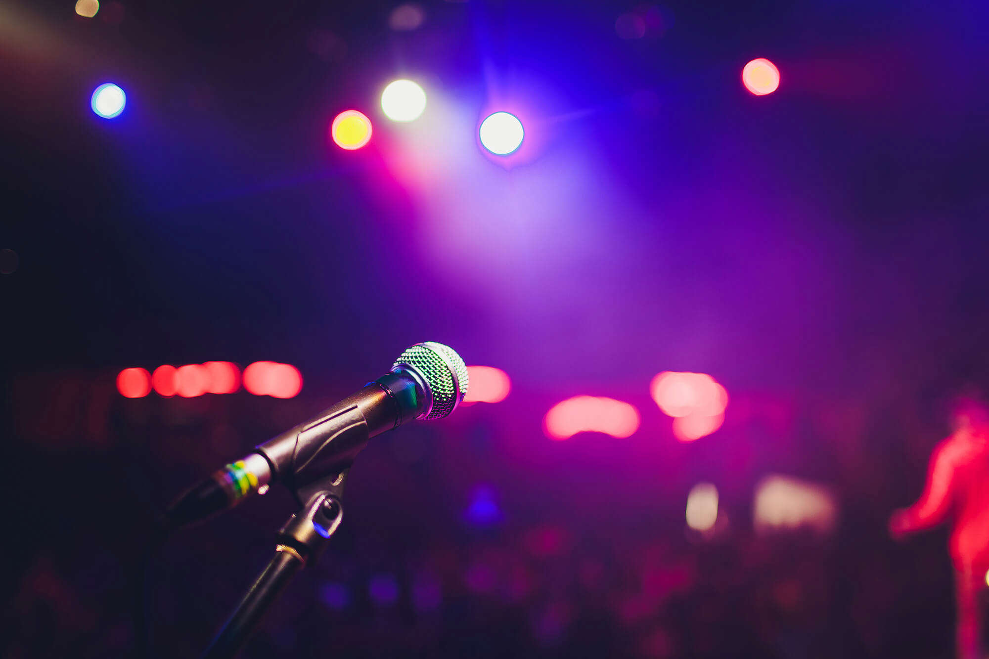 An open mic