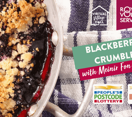 Blackberry Crumble Meinir Fon Hughes Streamyard Thumbnail