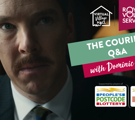 an image of actor Benedict Cumberbatch in the film The Courier