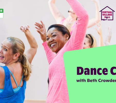 Text reads, "Dance Class with Beth Crowder" over the main image at the top of this page