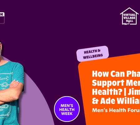 How Can Pharmacies Support Men's Health Jim Pollard & Ade Williams Mens Health Forum Streamyard Thumbnail