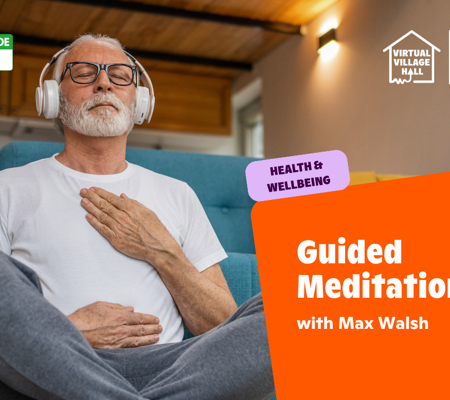 Text reads, "Mindspace Week - Guided Meditation with Max Walsh" over the main image at the top of this page.