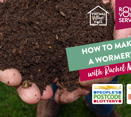 hands holding a pile of earth