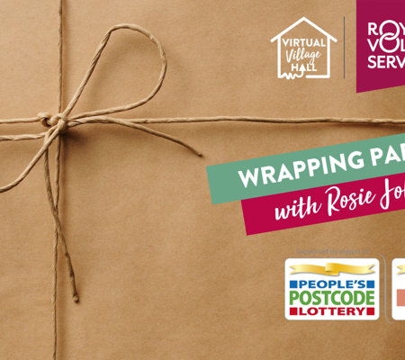 Brown paper wrapped in brown twine in a bow