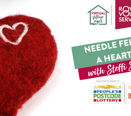 Needle Felt A Heart Steffi Stern Streamyard Thumbnail