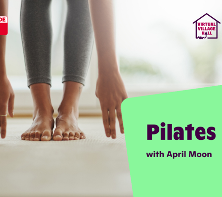 Text reads, "Pilates with April Moon" over the main image at the top of this page.
