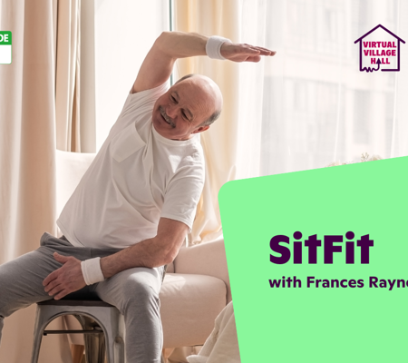 Text reads, "Sitfit with Frances Rayner " over the main image at the top of this page. 
