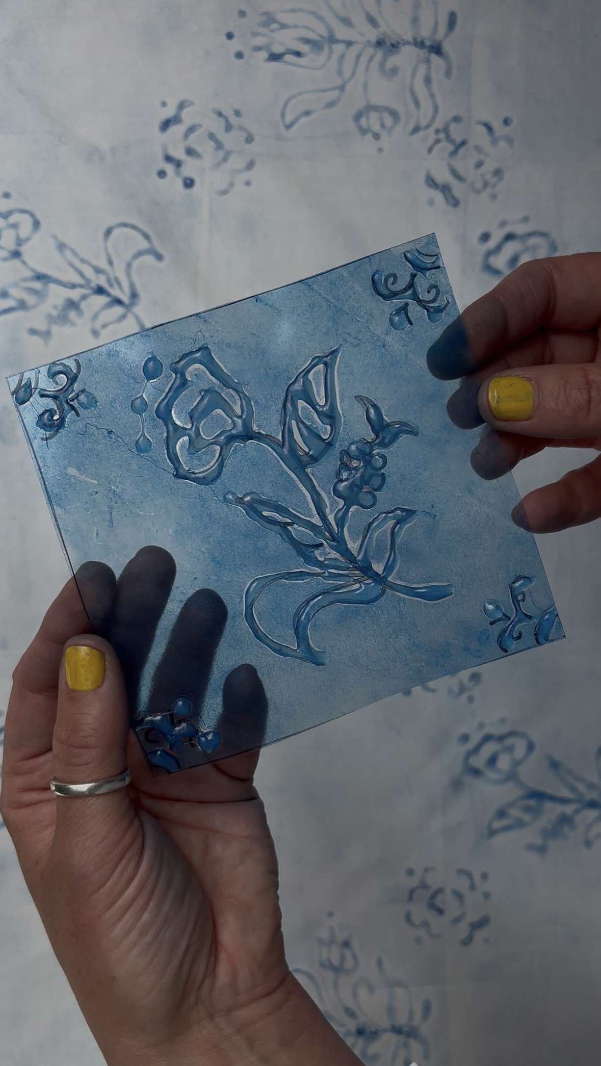 Easy Hot Glue Gun Prints Rachel Moore IMAGES